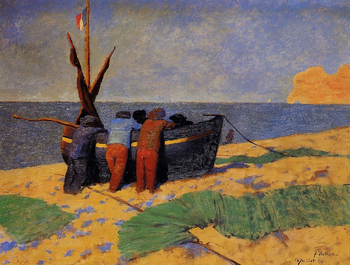 Félix Vallotton - 286, Il 14 luglio a Etretat